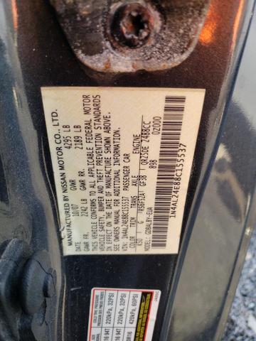 Photo 11 VIN: 1N4AL24E88C155537 - NISSAN ALTIMA 