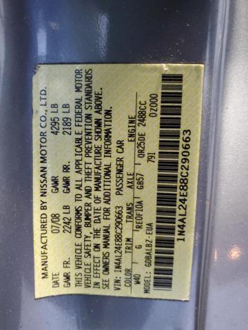 Photo 11 VIN: 1N4AL24E88C290663 - NISSAN ALTIMA 