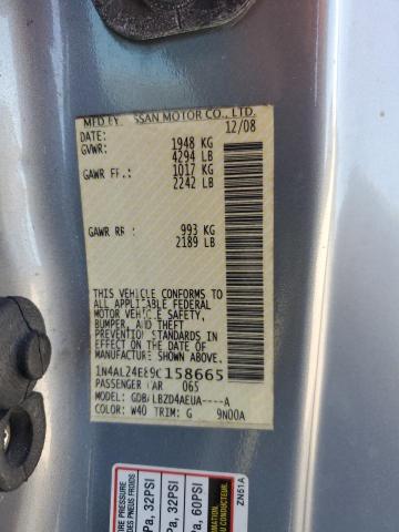 Photo 11 VIN: 1N4AL24E89C158665 - NISSAN ALTIMA 2.5 