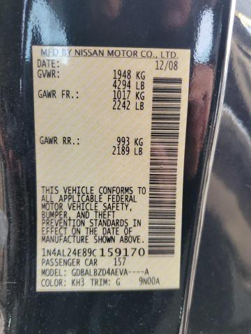 Photo 11 VIN: 1N4AL24E89C159170 - NISSAN ALTIMA 2.5 