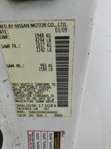 Photo 11 VIN: 1N4AL24E89C173084 - NISSAN ALTIMA 2.5 