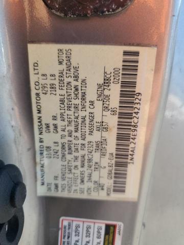 Photo 12 VIN: 1N4AL24E98C242329 - NISSAN ALTIMA 2.5 