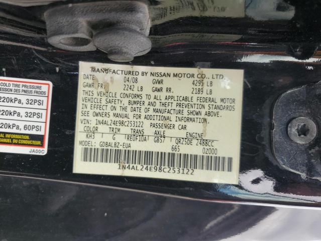 Photo 11 VIN: 1N4AL24E98C253122 - NISSAN ALTIMA 