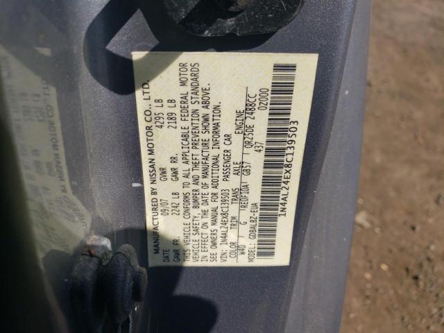 Photo 11 VIN: 1N4AL24EX8C139503 - NISSAN ALTIMA 2.5 