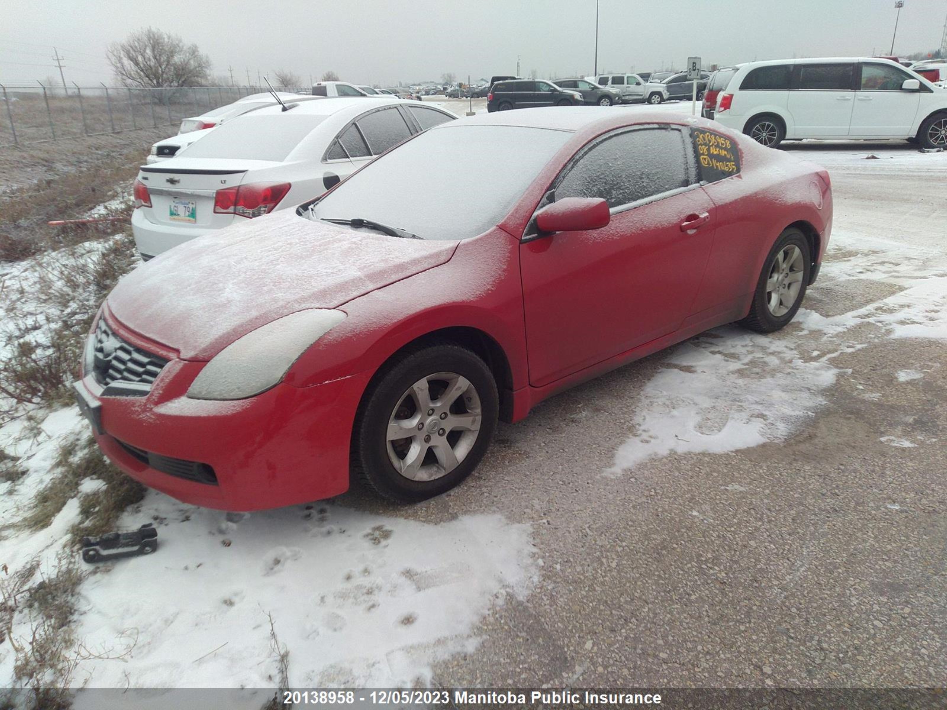 Photo 1 VIN: 1N4AL24EX8C140635 - NISSAN ALTIMA 