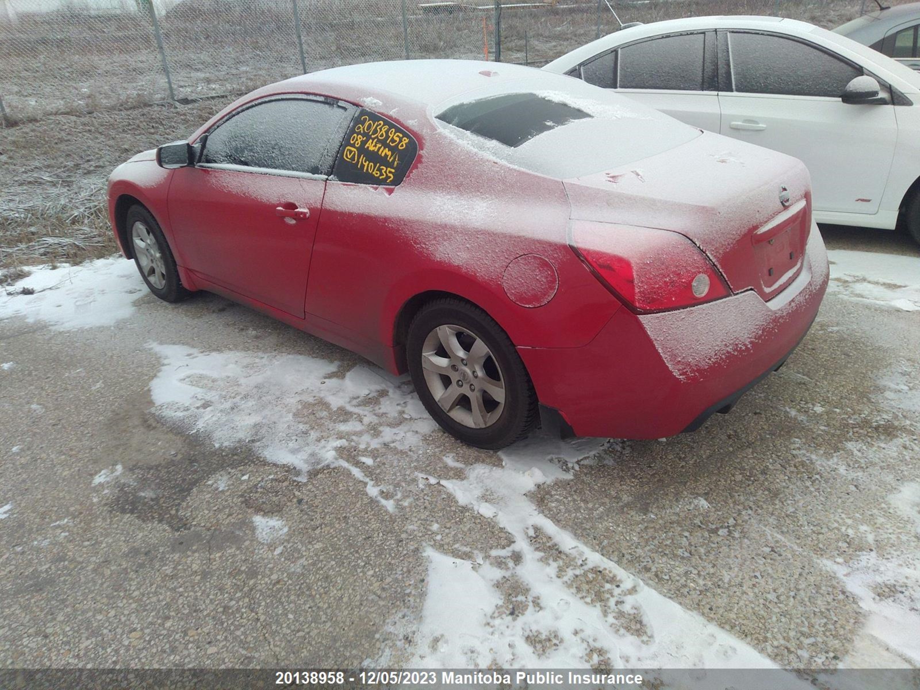 Photo 2 VIN: 1N4AL24EX8C140635 - NISSAN ALTIMA 