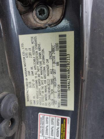 Photo 12 VIN: 1N4AL24EX8C282113 - NISSAN ALTIMA 2.5 