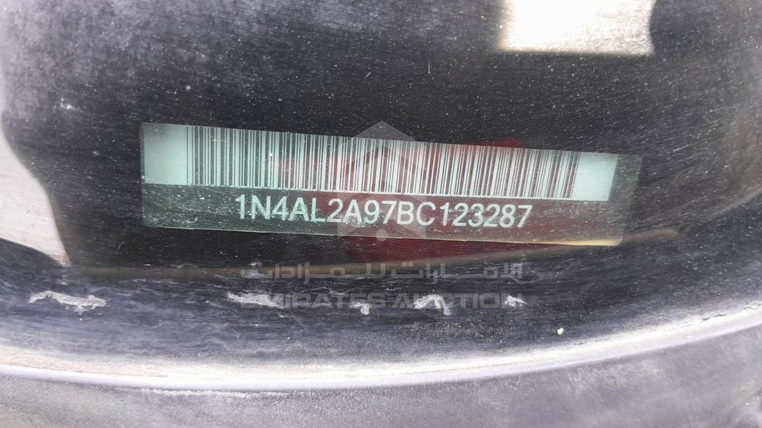 Photo 2 VIN: 1N4AL2A97BC123287 - NISSAN ALTIMA 