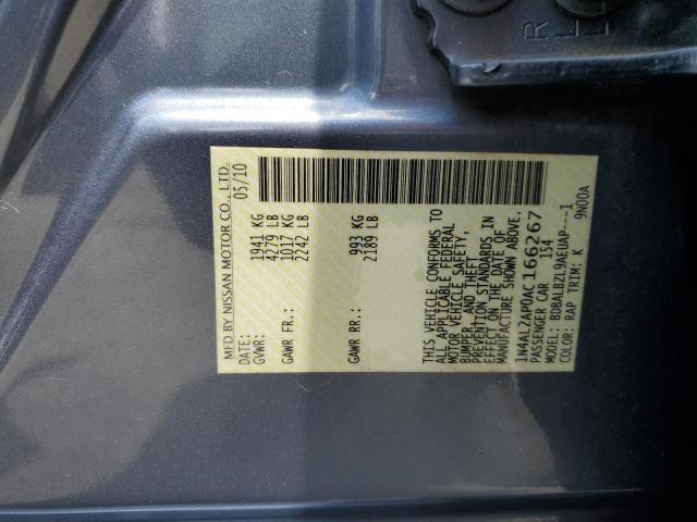 Photo 11 VIN: 1N4AL2AP0AC166267 - NISSAN ALTIMA 