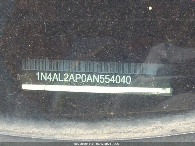 Photo 8 VIN: 1N4AL2AP0AN554040 - NISSAN ALTIMA 