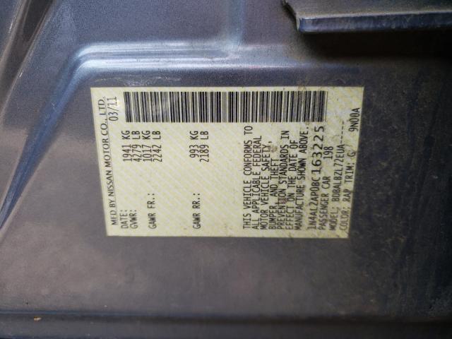 Photo 9 VIN: 1N4AL2AP0BC163225 - NISSAN ALTIMA BAS 