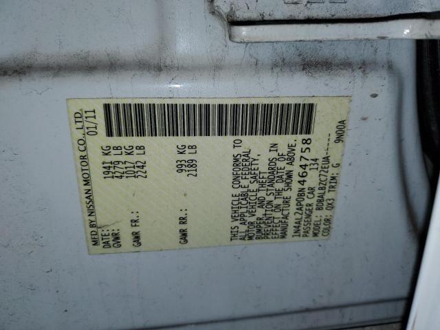 Photo 9 VIN: 1N4AL2AP0BN464758 - NISSAN ALTIMA BAS 