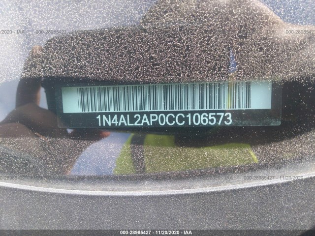 Photo 8 VIN: 1N4AL2AP0CC106573 - NISSAN ALTIMA 