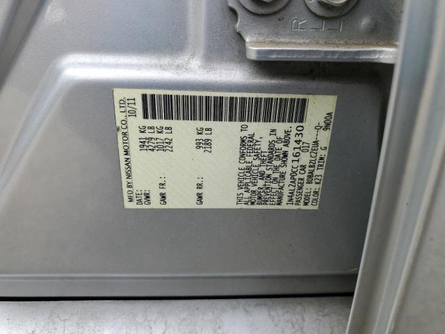 Photo 11 VIN: 1N4AL2AP0CC161430 - NISSAN ALTIMA 