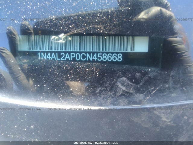 Photo 8 VIN: 1N4AL2AP0CN458668 - NISSAN ALTIMA 