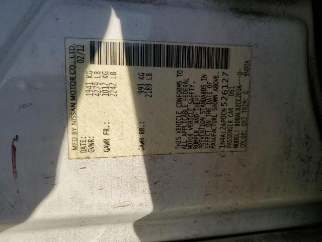 Photo 12 VIN: 1N4AL2AP0CN526127 - NISSAN ALTIMA 