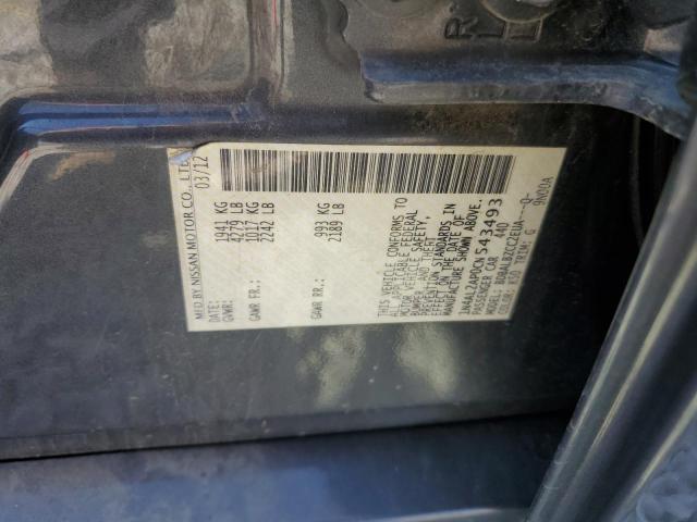 Photo 11 VIN: 1N4AL2AP0CN543493 - NISSAN ALTIMA BAS 