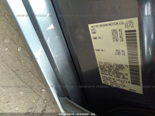 Photo 8 VIN: 1N4AL2AP1BC162228 - NISSAN ALTIMA 