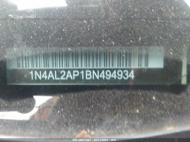 Photo 8 VIN: 1N4AL2AP1BN494934 - NISSAN ALTIMA 