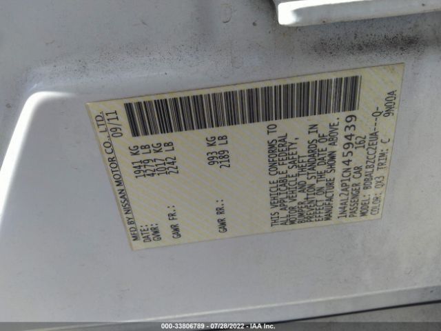 Photo 8 VIN: 1N4AL2AP1CN459439 - NISSAN ALTIMA 