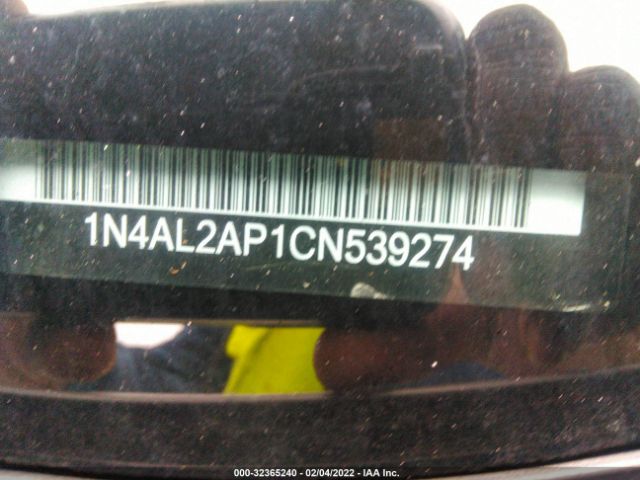 Photo 8 VIN: 1N4AL2AP1CN539274 - NISSAN ALTIMA 