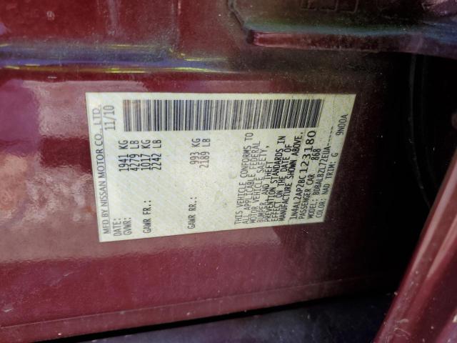 Photo 11 VIN: 1N4AL2AP2BC123180 - NISSAN ALTIMA 