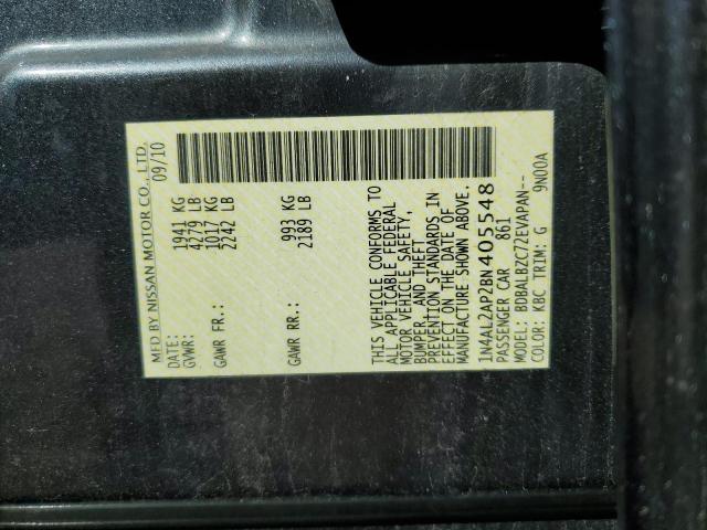 Photo 11 VIN: 1N4AL2AP2BN405548 - NISSAN ALTIMA 