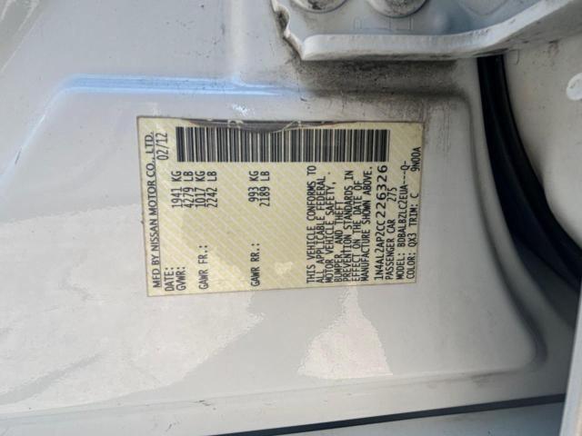 Photo 9 VIN: 1N4AL2AP2CC226326 - NISSAN ALTIMA 