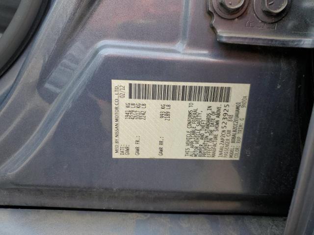 Photo 9 VIN: 1N4AL2AP2CN523925 - NISSAN ALTIMA BAS 