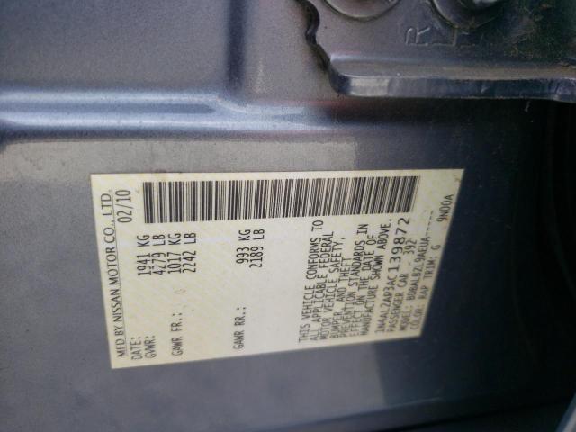 Photo 11 VIN: 1N4AL2AP3AC139872 - NISSAN ALTIMA 