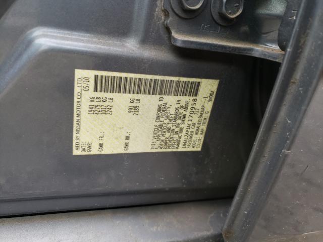 Photo 9 VIN: 1N4AL2AP3AC170958 - NISSAN ALTIMA BAS 