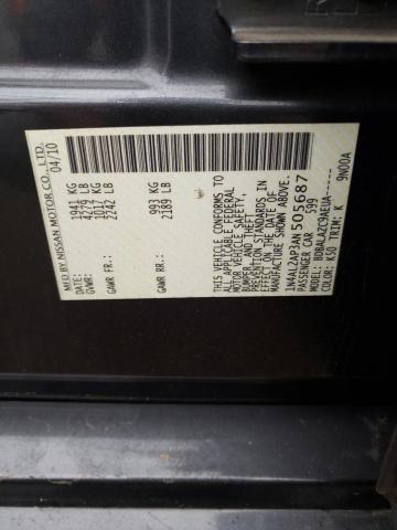 Photo 11 VIN: 1N4AL2AP3AN505687 - NISSAN ALTIMA BAS 