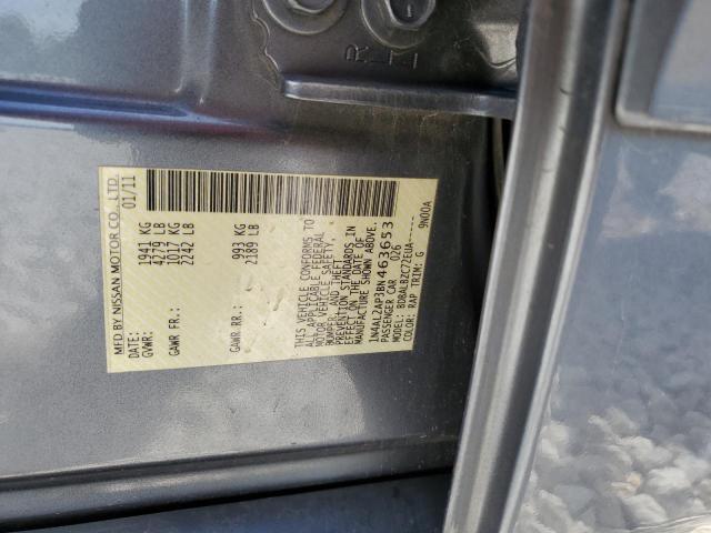 Photo 11 VIN: 1N4AL2AP3BN463653 - NISSAN ALTIMA 