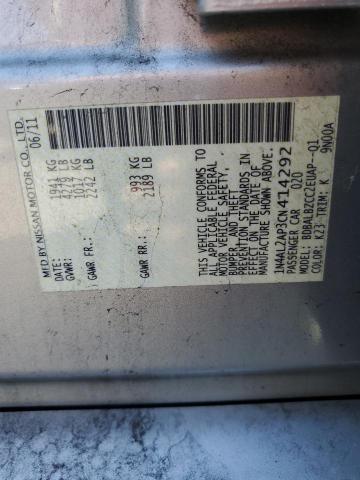 Photo 11 VIN: 1N4AL2AP3CN414292 - NISSAN ALTIMA BAS 