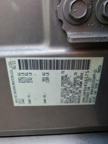 Photo 9 VIN: 1N4AL2AP3CN416575 - NISSAN ALTIMA BAS 