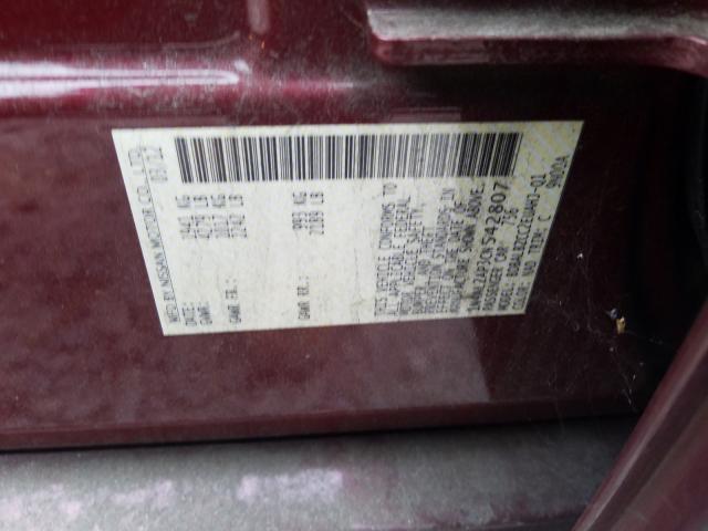 Photo 9 VIN: 1N4AL2AP3CN542807 - NISSAN ALTIMA BAS 