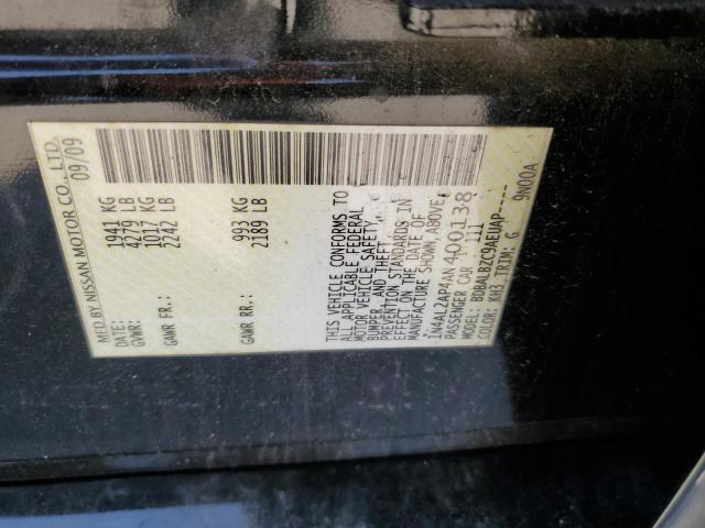 Photo 11 VIN: 1N4AL2AP4AN400138 - NISSAN ALTIMA BAS 