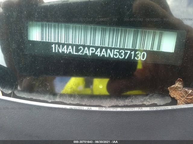 Photo 8 VIN: 1N4AL2AP4AN537130 - NISSAN ALTIMA 