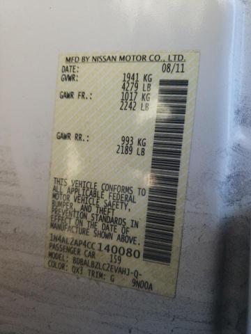 Photo 9 VIN: 1N4AL2AP4CC140080 - NISSAN ALTIMA BAS 