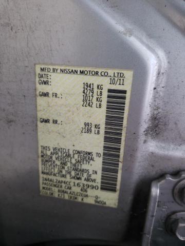 Photo 9 VIN: 1N4AL2AP4CC163990 - NISSAN ALTIMA BAS 