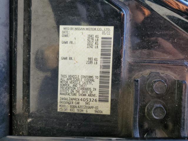 Photo 11 VIN: 1N4AL2AP4CN405326 - NISSAN ALTIMA 