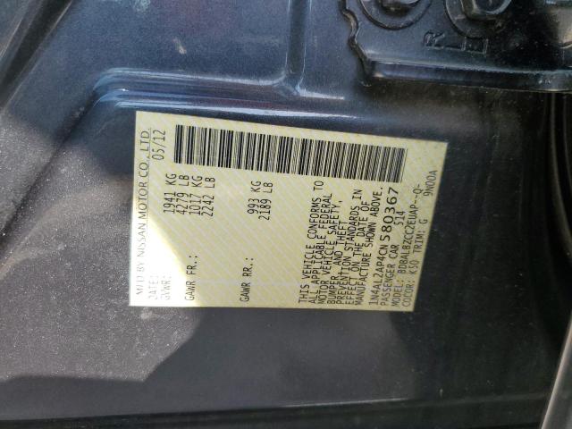 Photo 11 VIN: 1N4AL2AP4CN580367 - NISSAN ALTIMA 