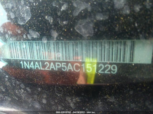 Photo 8 VIN: 1N4AL2AP5AC151229 - NISSAN ALTIMA 