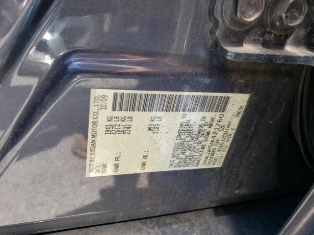 Photo 9 VIN: 1N4AL2AP5AN421760 - NISSAN ALTIMA BAS 