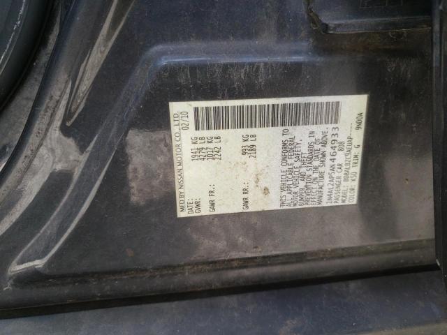 Photo 9 VIN: 1N4AL2AP5AN464933 - NISSAN ALTIMA 