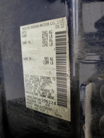 Photo 11 VIN: 1N4AL2AP5AN506128 - NISSAN ALTIMA BAS 