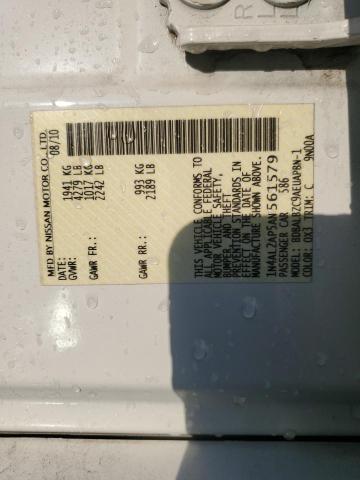 Photo 12 VIN: 1N4AL2AP5AN561579 - NISSAN ALTIMA BAS 