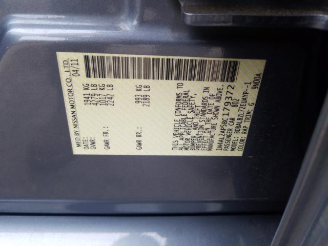 Photo 9 VIN: 1N4AL2AP5BC179372 - NISSAN ALTIMA BAS 