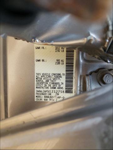 Photo 9 VIN: 1N4AL2AP5CC212758 - NISSAN ALTIMA BAS 