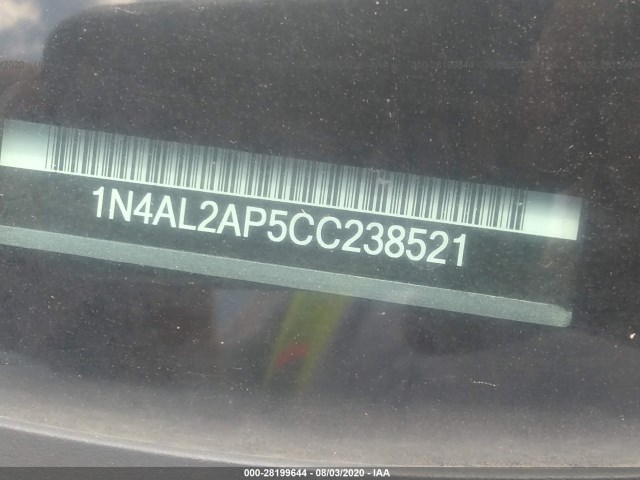 Photo 8 VIN: 1N4AL2AP5CC238521 - NISSAN ALTIMA 